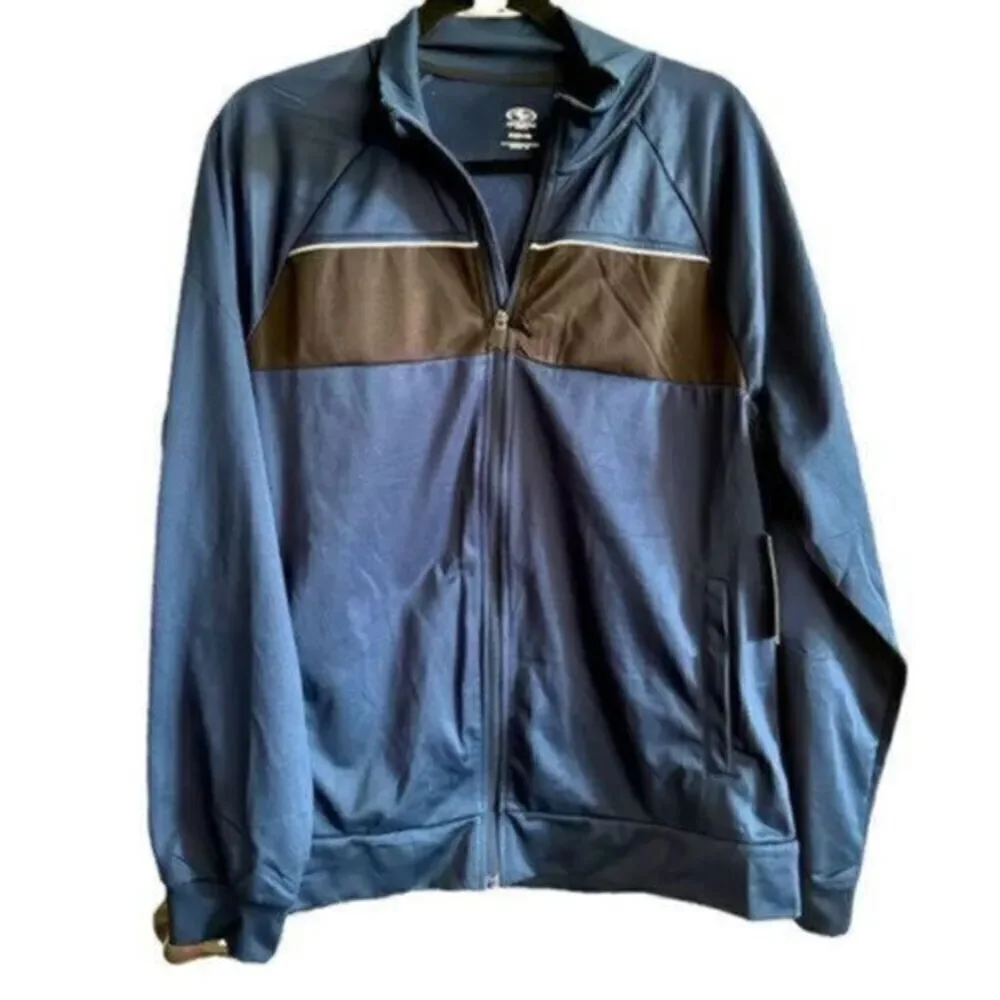 NWT - Athletica Men’s Blue Lightweight  Jacket - Size Medium